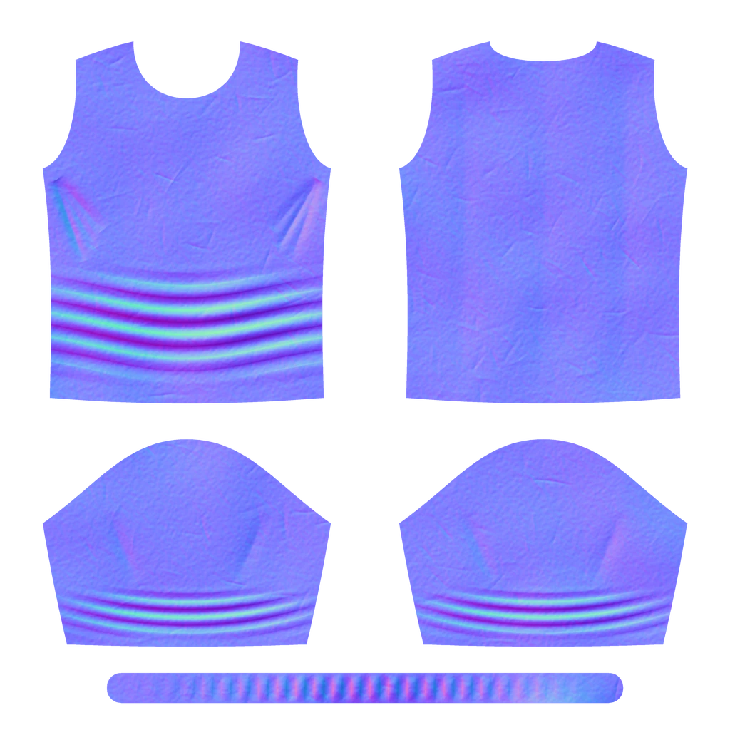 Bend normal map
